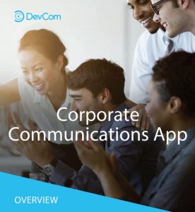 corporate communications app