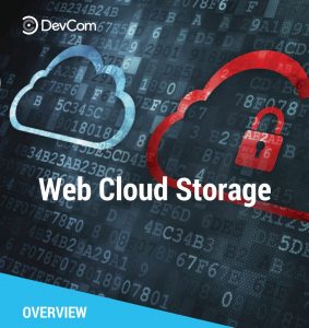 web cloud storage